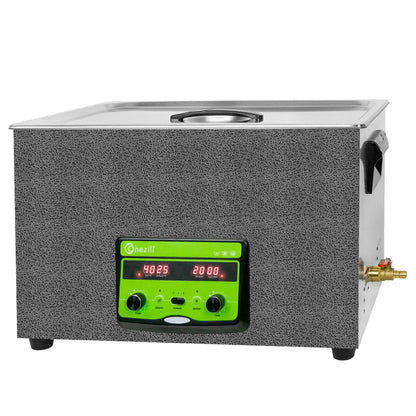 ONEZILI 30L Upgraded Professional Ultrasonic Cleaner with Digital Timer, Heater & Power Adjustable, Industrial & Home Use for Parts, Tools, Jewelry, Carburetor Cleaning
