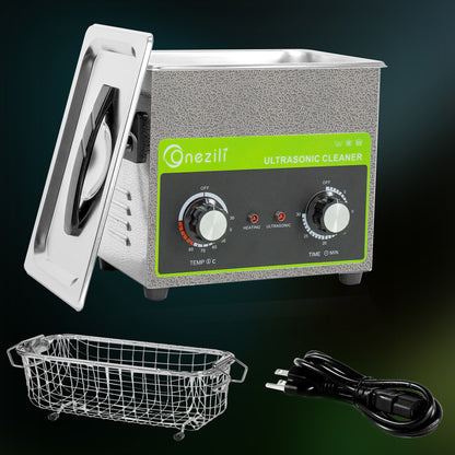 ONEZILI 3L Professional Ultrasonic Cleaner | 120W Heated & Timed Cleaning for Car Parts, Jewelry, Glasses, Tools
