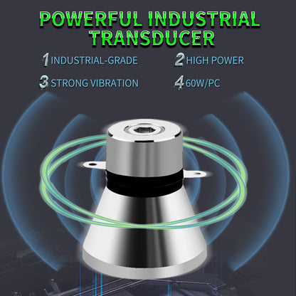 ONEZILI Ultrasonic Cleaner with Digital Timer, 15L Heated Tank for Industrial & Home Use, Jewelry, Glasses, Tools