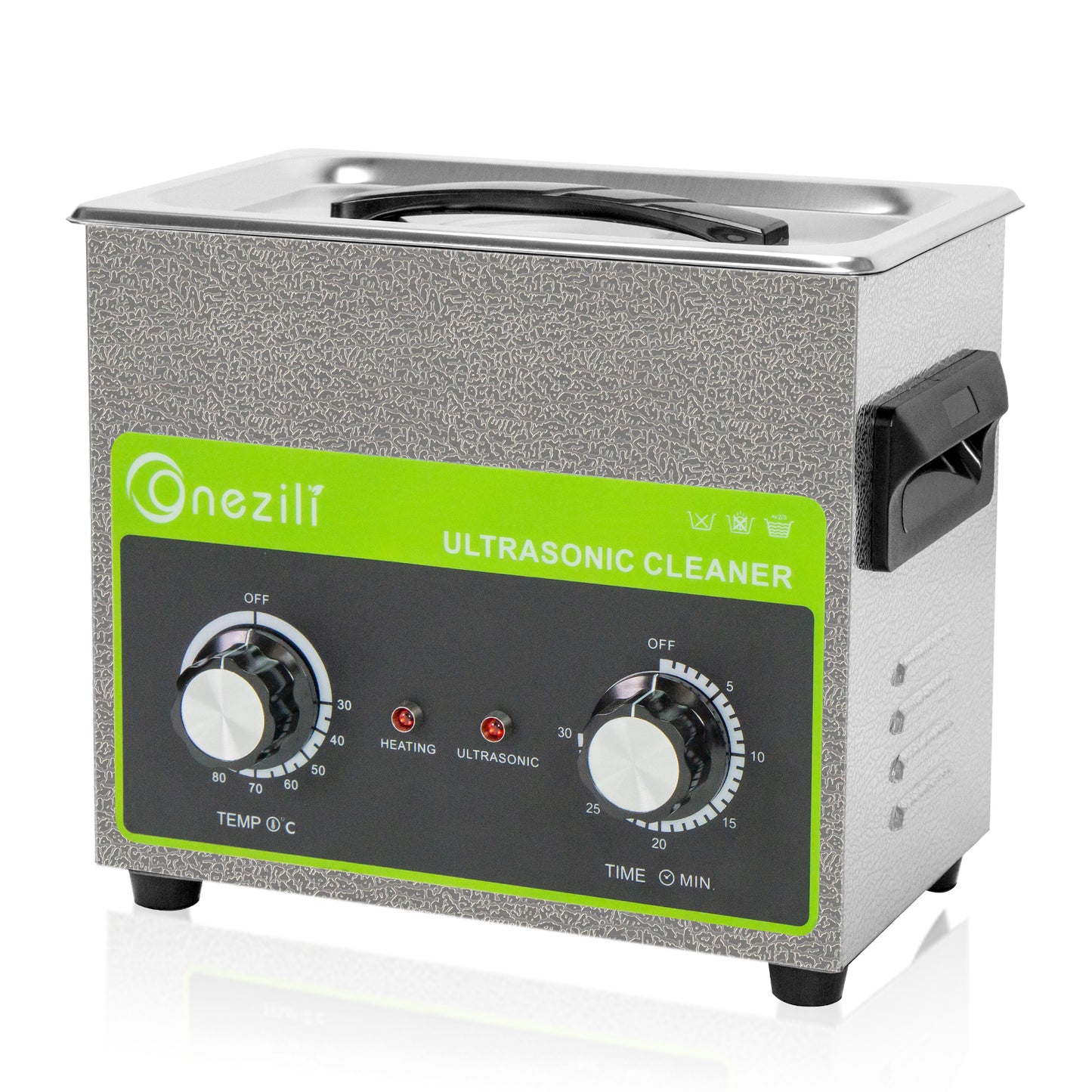 ONEZILI 3L Professional Ultrasonic Cleaner | 120W Heated & Timed Cleaning for Car Parts, Jewelry, Glasses, Tools