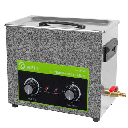 ONEZILI 6L Professional Ultrasonic Cleaner with Heater & Digital Timer for Parts